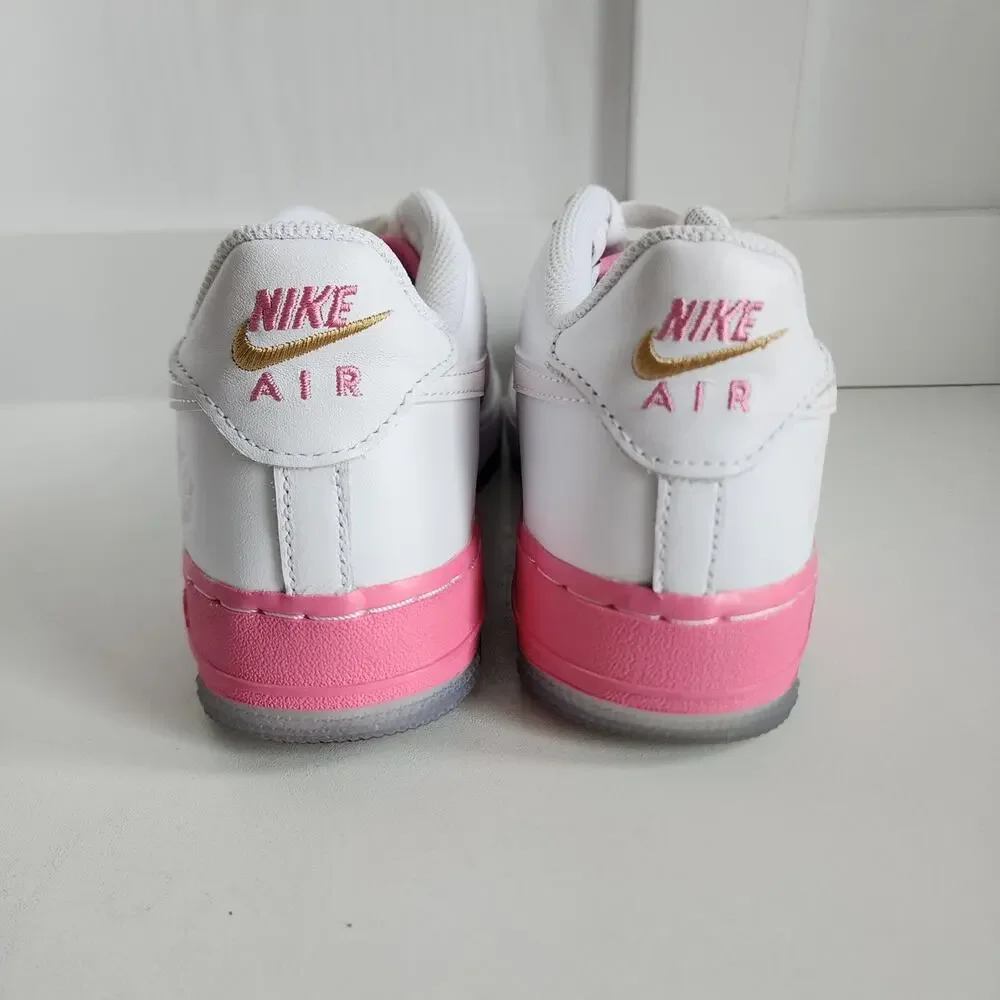 Nike Air Force 1 Low '07‎ PRM San Francisco Chinatown Lotus Flower 6.5Y / W8